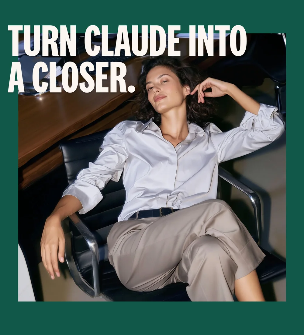 Turn Claude into a closer — Duodeal x Claude launch campaign